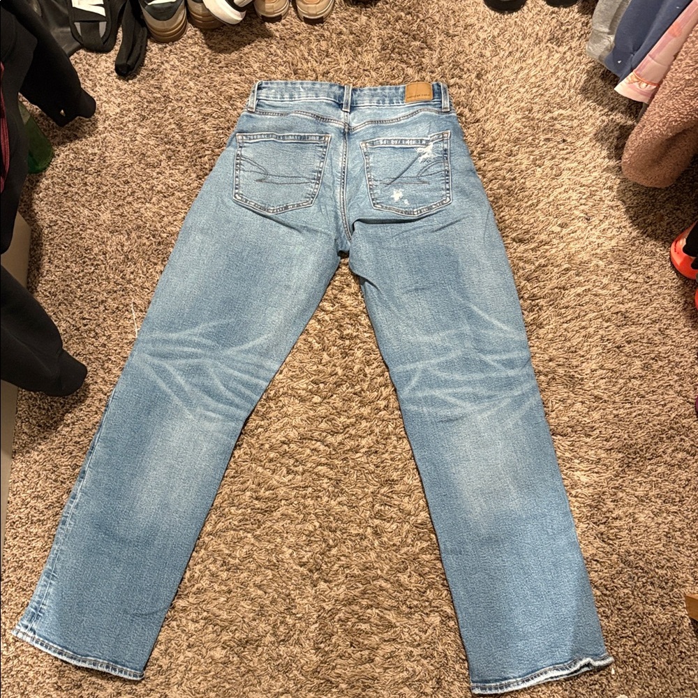 American Eagle Curvy Straight Leg Jean - Picture 2 of 6